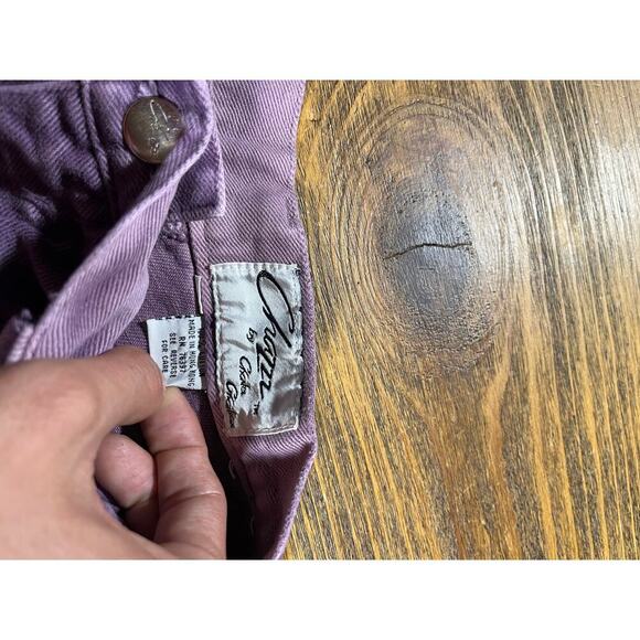 Chazz by Charles Ghailian Purple 90’s Vintage Denim Shorts - Picture 3 of 3